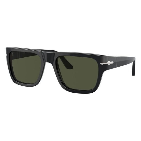 New PERSOL Black Square PO3348S 95/31 Sunglasses Women - Picture 1 of 7